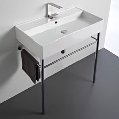 Modern Console Sink, 32 inch